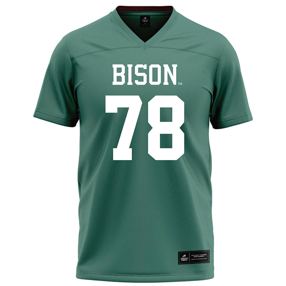 OKBU - NCAA Football : David Balderas - Green Football Jersey-0