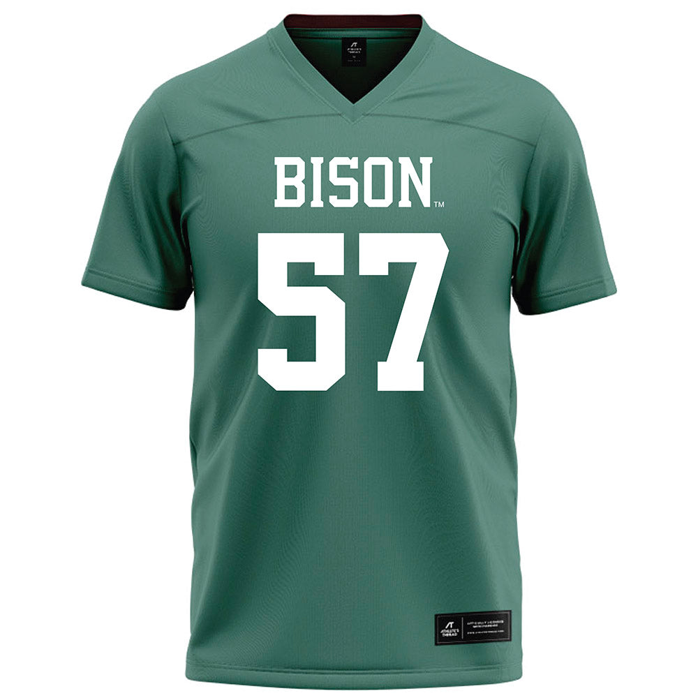 OKBU - NCAA Football : Carter Boyd - Green Football Jersey-0