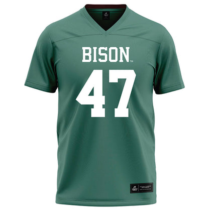 OKBU - NCAA Football : Jordan Garcia - Green Football Jersey-0