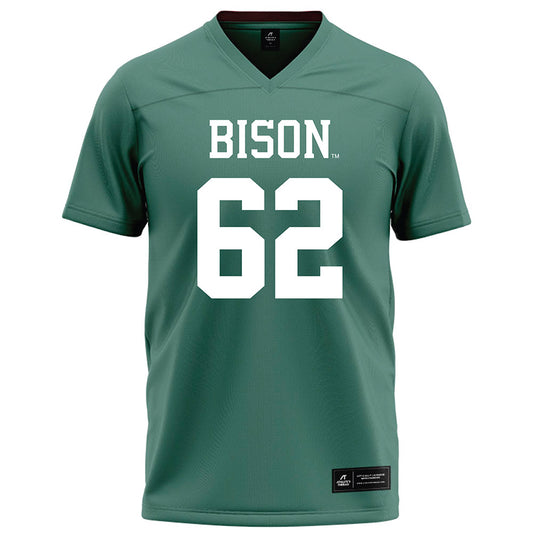 OKBU - NCAA Football : Robert Boysen - Green Football Jersey-0