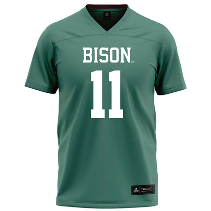 OKBU - NCAA Football : Beckham Robinson - Green Football Jersey-0