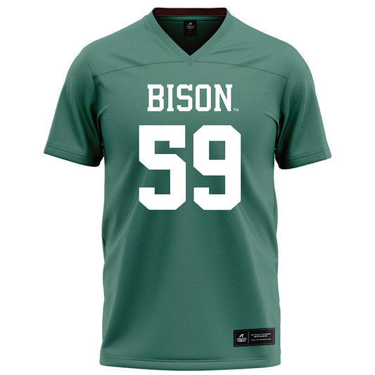 OKBU - NCAA Football : Sean Larry - Green Football Jersey-0