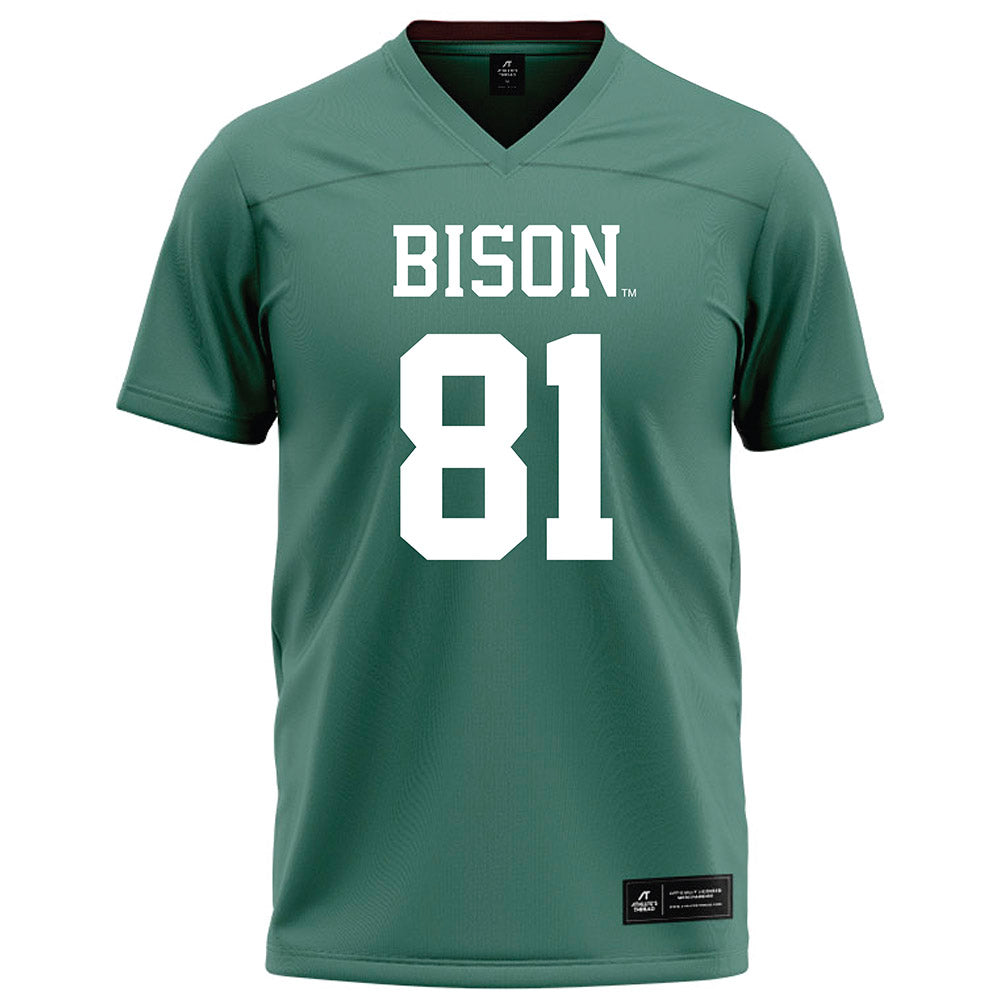 OKBU - NCAA Football : Kaden Morey - Green Football Jersey-0