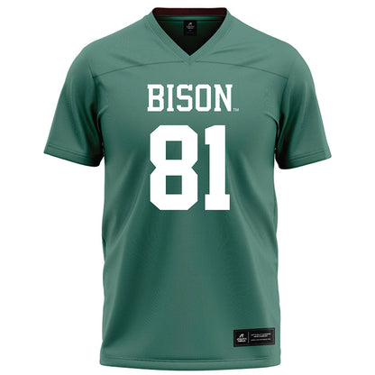 OKBU - NCAA Football : Kaden Morey - Green Football Jersey-0