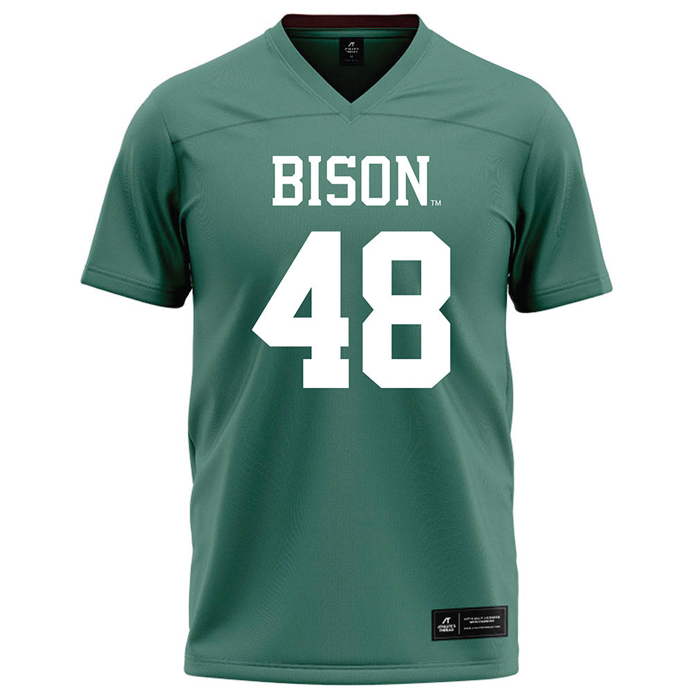 OKBU - NCAA Football : Morgan Cobb - Green Football Jersey-0