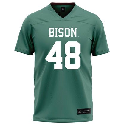 OKBU - NCAA Football : Morgan Cobb - Green Football Jersey-0