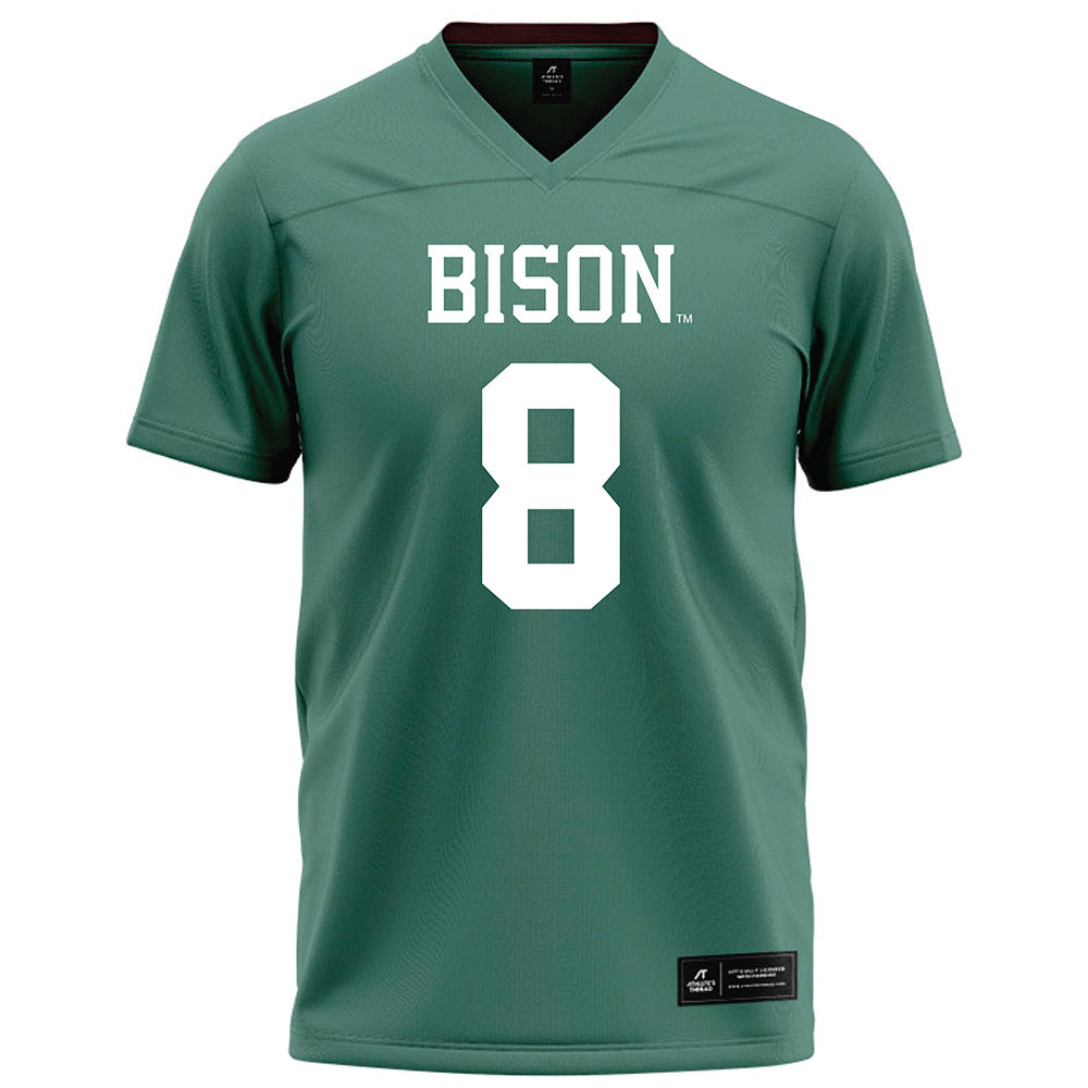 OKBU - NCAA Football : Jeremiah Morris - Green Football Jersey-0