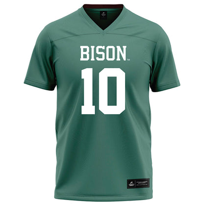 OKBU - NCAA Football : Drew Denton - Green Football Jersey-0