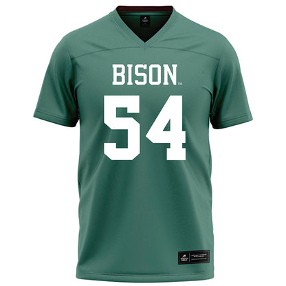 OKBU - NCAA Football : David Balderas - Green Football Jersey-0