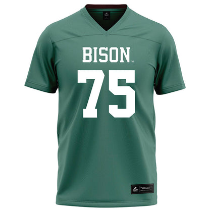 OKBU - NCAA Football : Brennan Gibson - Green Football Jersey-0