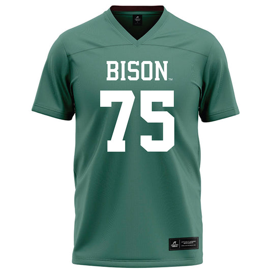 OKBU - NCAA Football : Brennan Gibson - Green Football Jersey-0