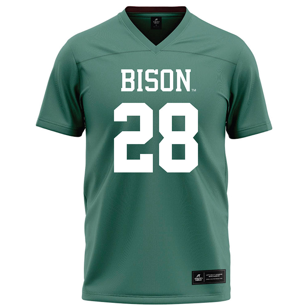 OKBU - NCAA Football : Luke Hodgins - Green Football Jersey-0