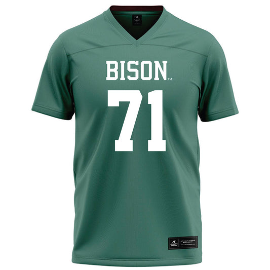 OKBU - NCAA Football : Andrew Sukmungsa - Green Football Jersey-0