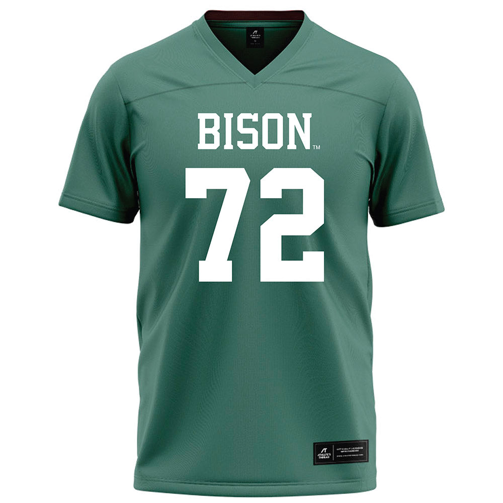 OKBU - NCAA Football : Brennan Gibson - Green Football Jersey-0