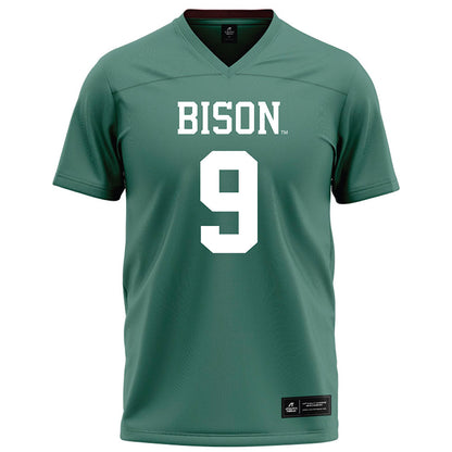 OKBU - NCAA Football : Rahsaan Jones - Green Football Jersey-0