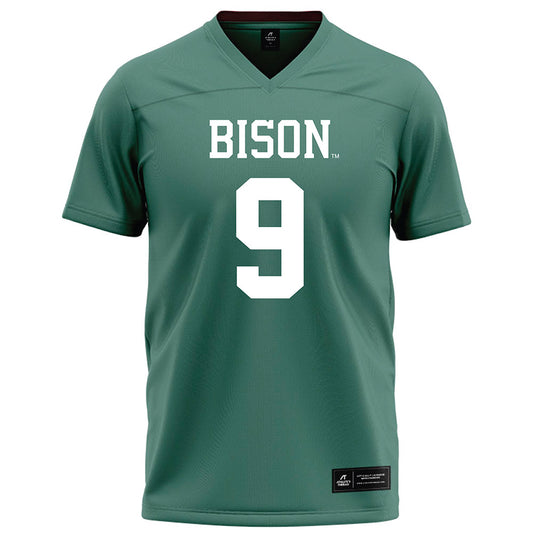 OKBU - NCAA Football : Rahsaan Jones - Green Football Jersey-0