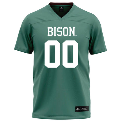 OKBU - NCAA Football : John Jackson - Green Football Jersey-0