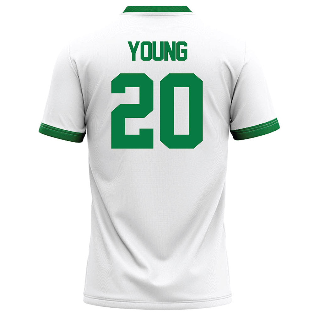 OKBU - NCAA Football : Xzavier Young - White Football Jersey-1