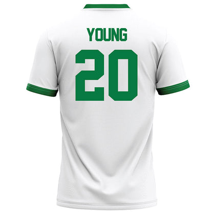 OKBU - NCAA Football : Xzavier Young - White Football Jersey-1