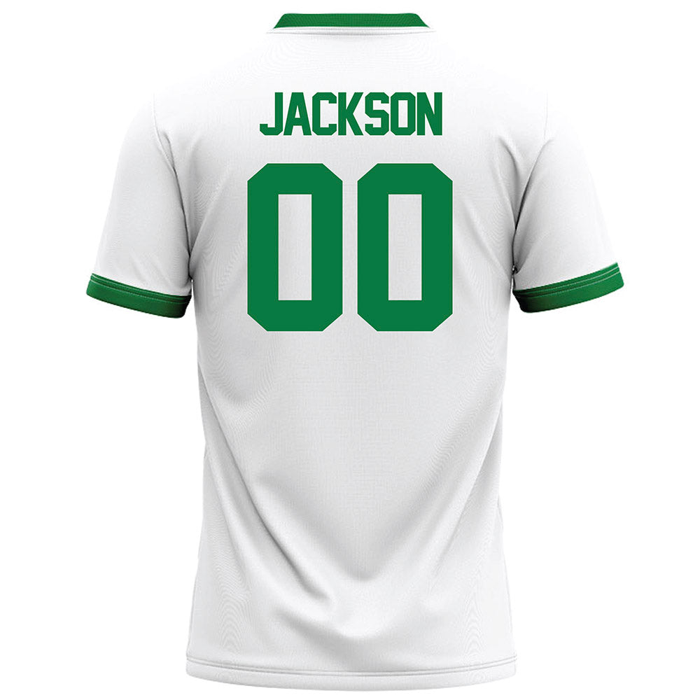 OKBU - NCAA Football : John Jackson - White Football Jersey-1