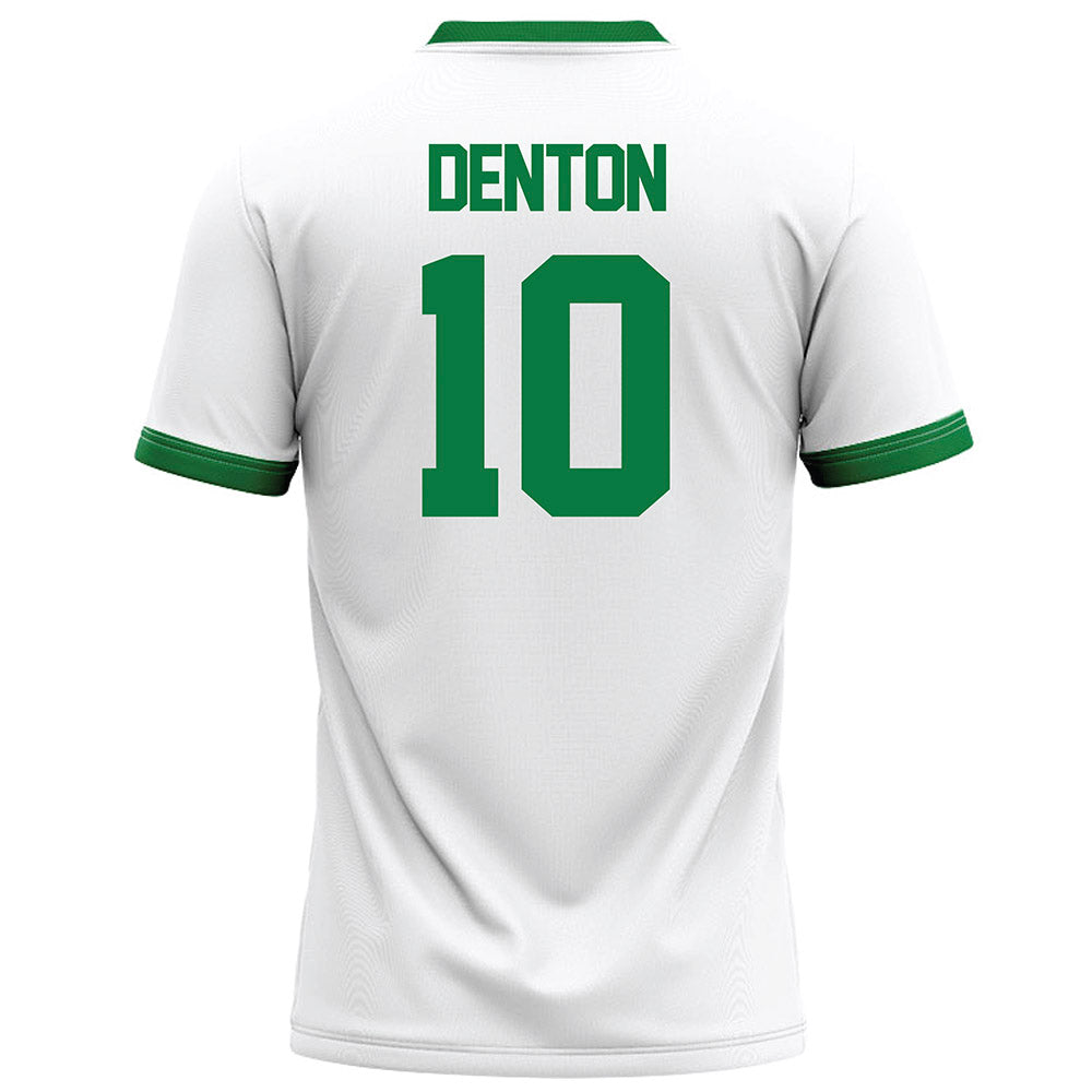 OKBU - NCAA Football : Drew Denton - White Football Jersey-1
