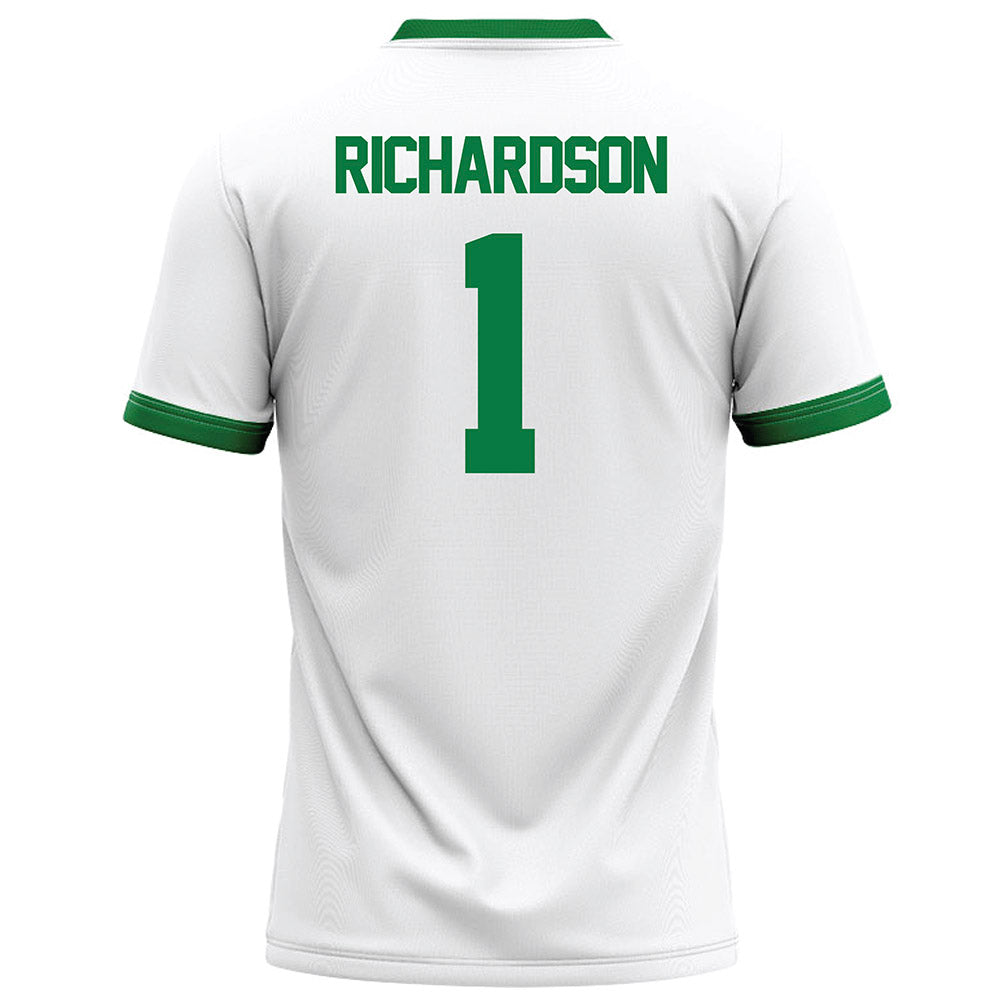 OKBU - NCAA Football : Jamion Richardson - White Football Jersey-1