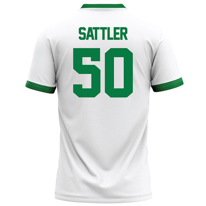 OKBU - NCAA Football : Landry Sattler - White Football Jersey-1
