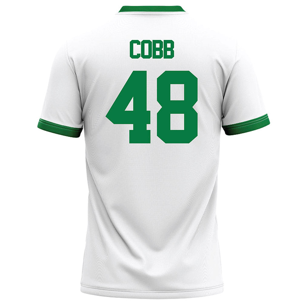 OKBU - NCAA Football : Morgan Cobb - White Football Jersey-1