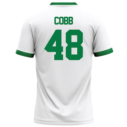 OKBU - NCAA Football : Morgan Cobb - White Football Jersey-1