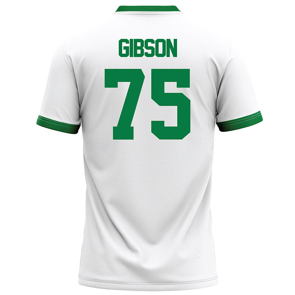 OKBU - NCAA Football : Brennan Gibson - White Football Jersey-1