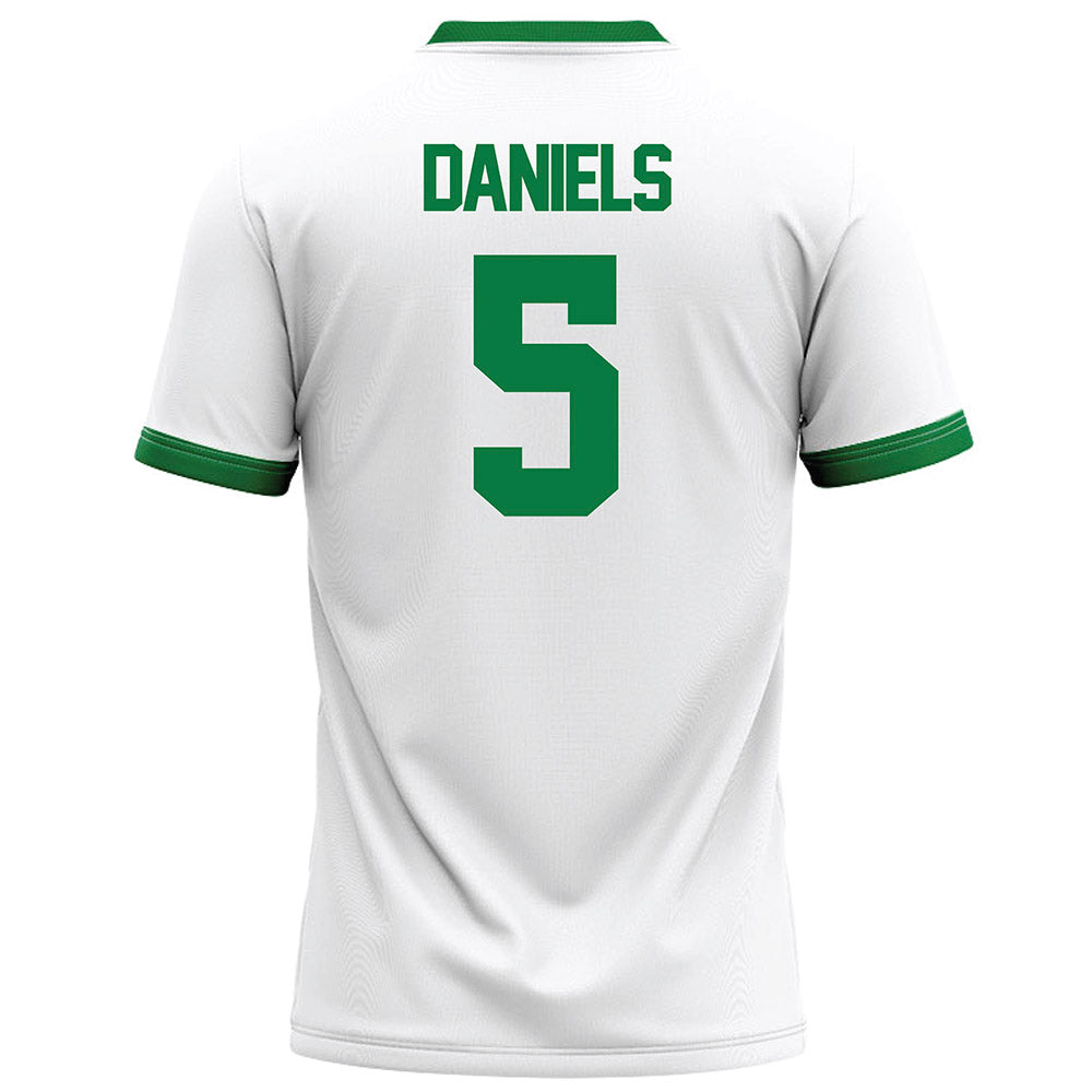 OKBU - NCAA Football : Devan Daniels - White Football Jersey-1