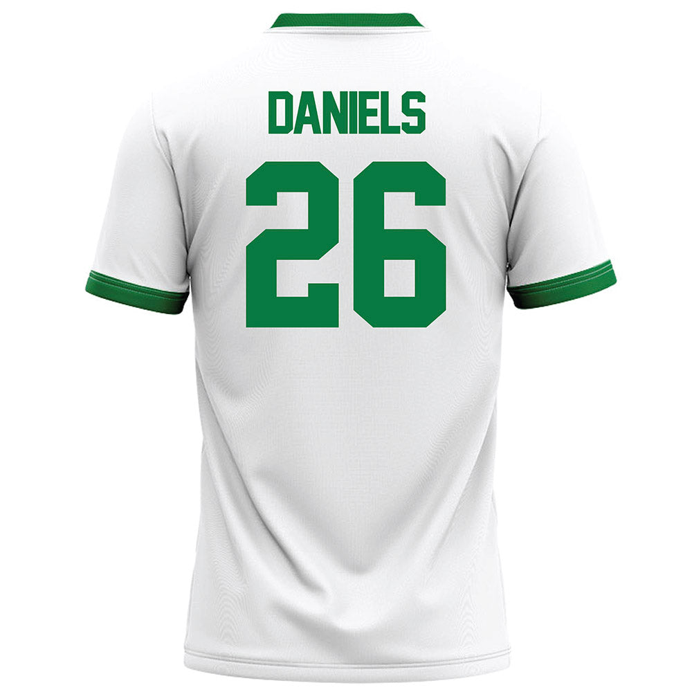 OKBU - NCAA Football : Devan Daniels - White Football Jersey-1