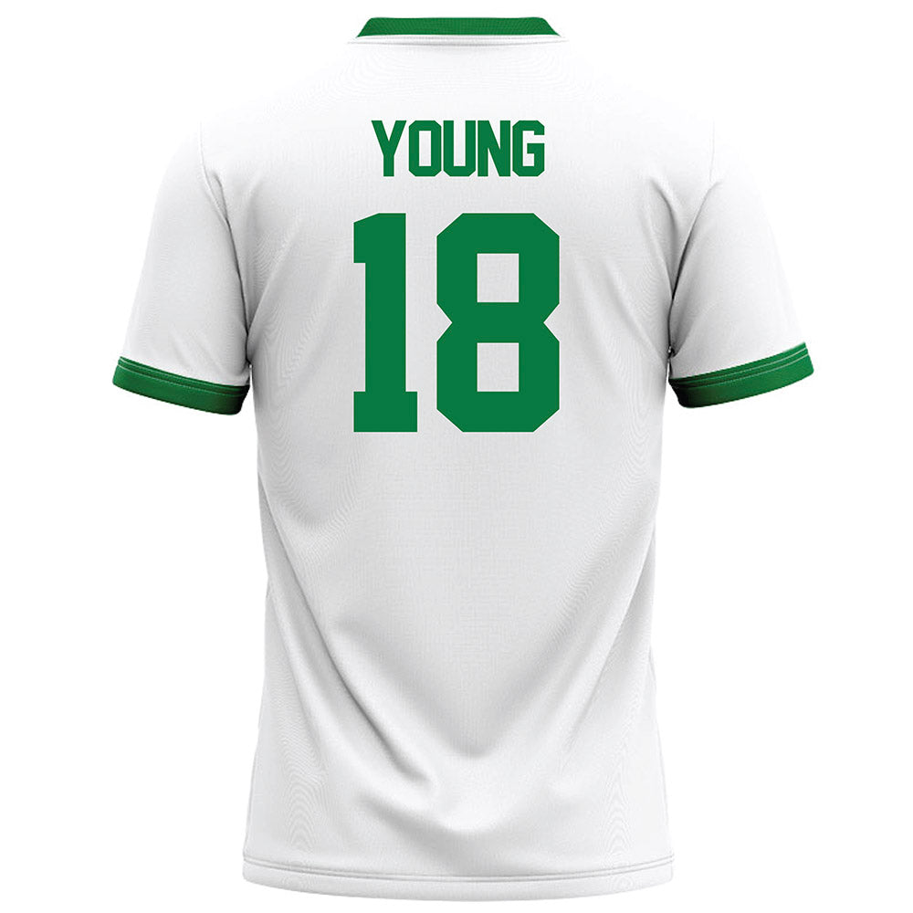 OKBU - NCAA Football : Xzavier Young - White Football Jersey-1