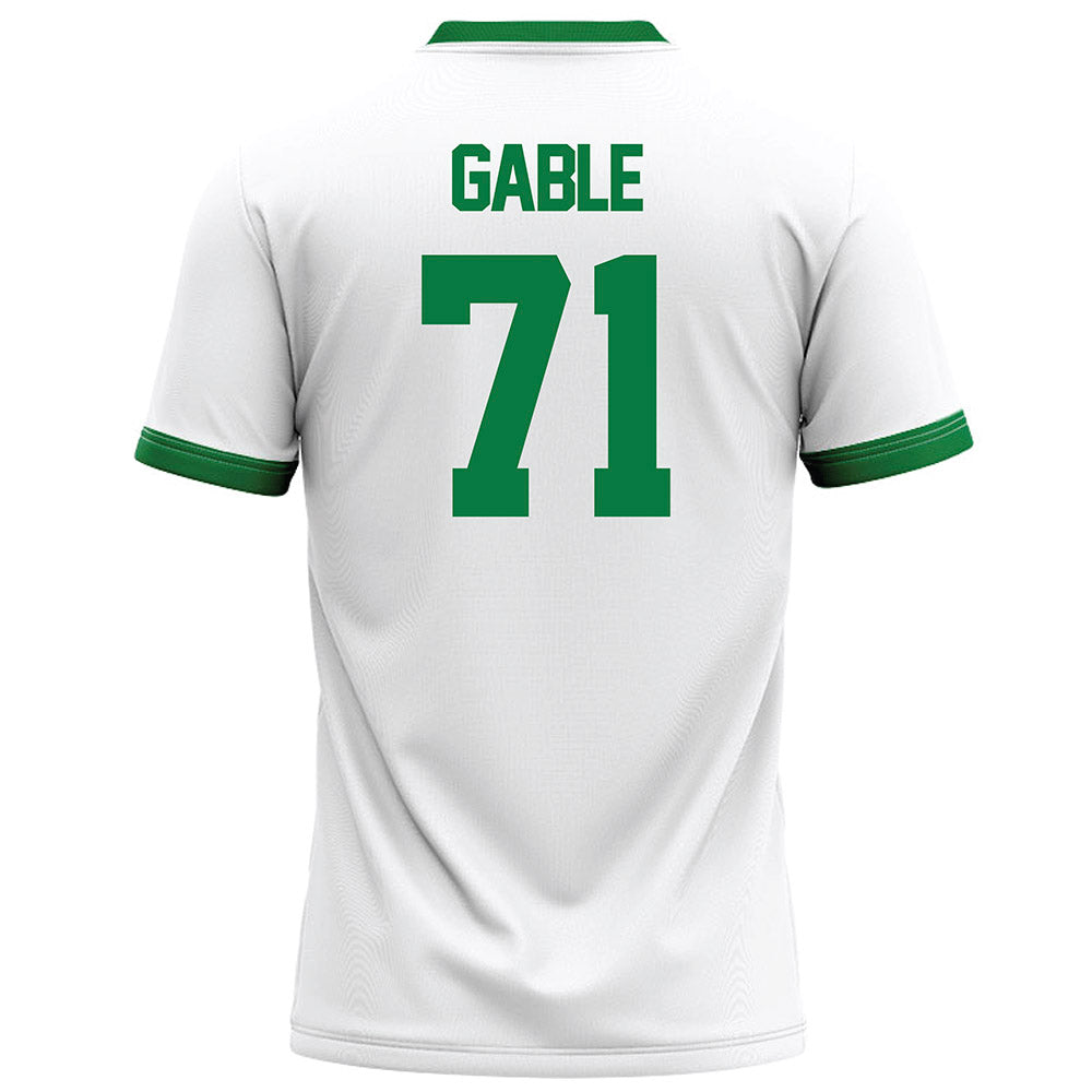 OKBU - NCAA Football : Tristan Gable - White Football Jersey-1