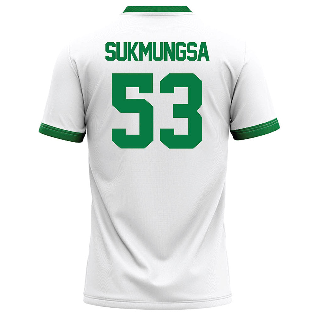 OKBU - NCAA Football : Andrew Sukmungsa - White Football Jersey-1