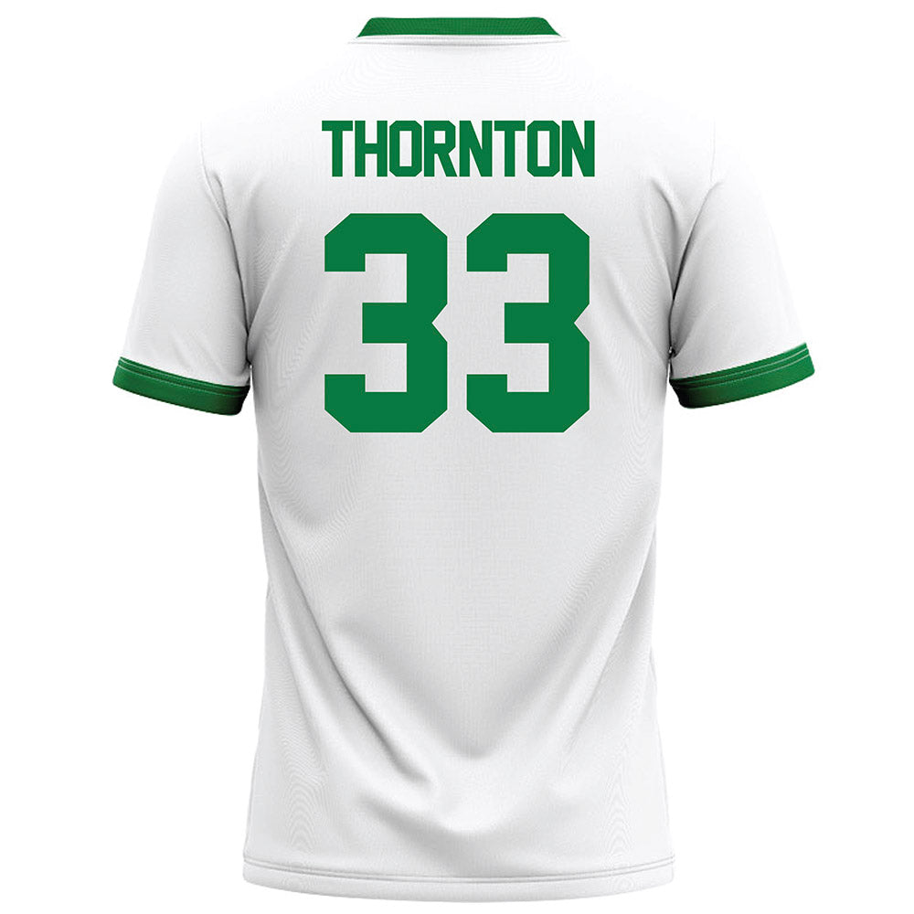OKBU - NCAA Football : Haydn Thornton - White Football Jersey-1