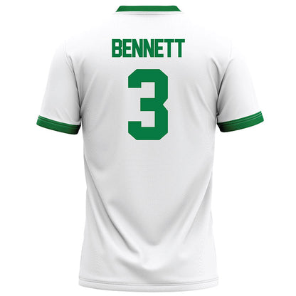 OKBU - NCAA Football : Mason Bennett - White Football Jersey-1