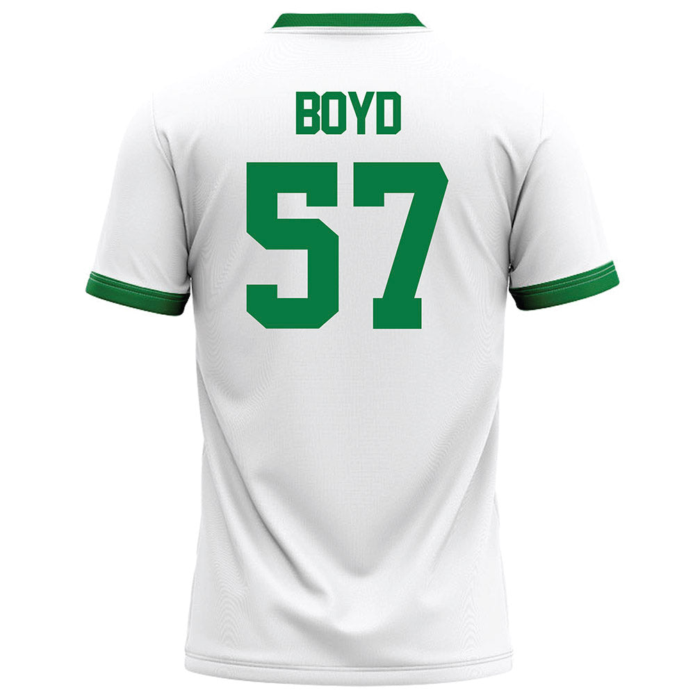 OKBU - NCAA Football : Carter Boyd - White Football Jersey-1