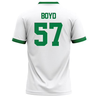 OKBU - NCAA Football : Carter Boyd - White Football Jersey-1