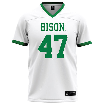 OKBU - NCAA Football : Jordan Garcia - White Football Jersey-0
