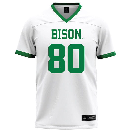 OKBU - NCAA Football : TJ Smith - White Football Jersey-0
