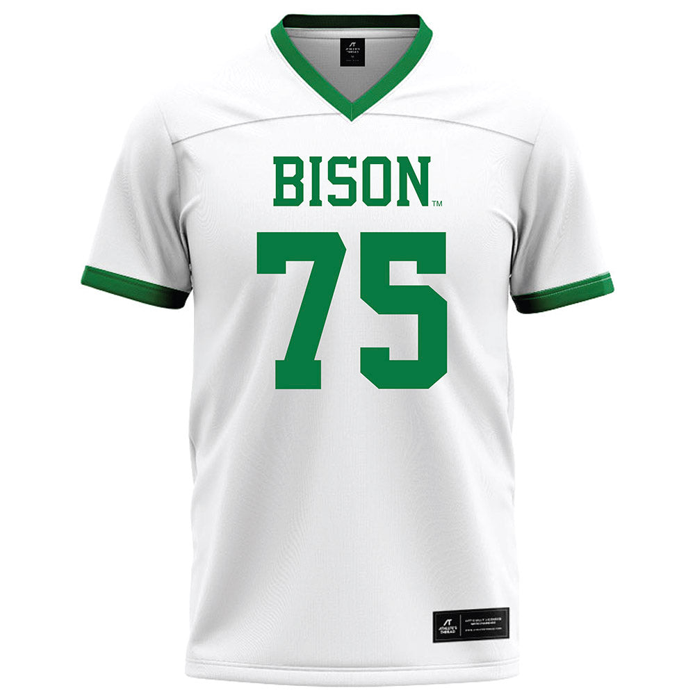 OKBU - NCAA Football : Brennan Gibson - White Football Jersey-0