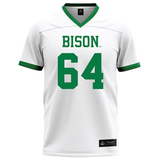 OKBU - NCAA Football : Marco Herrera - White Football Jersey-0