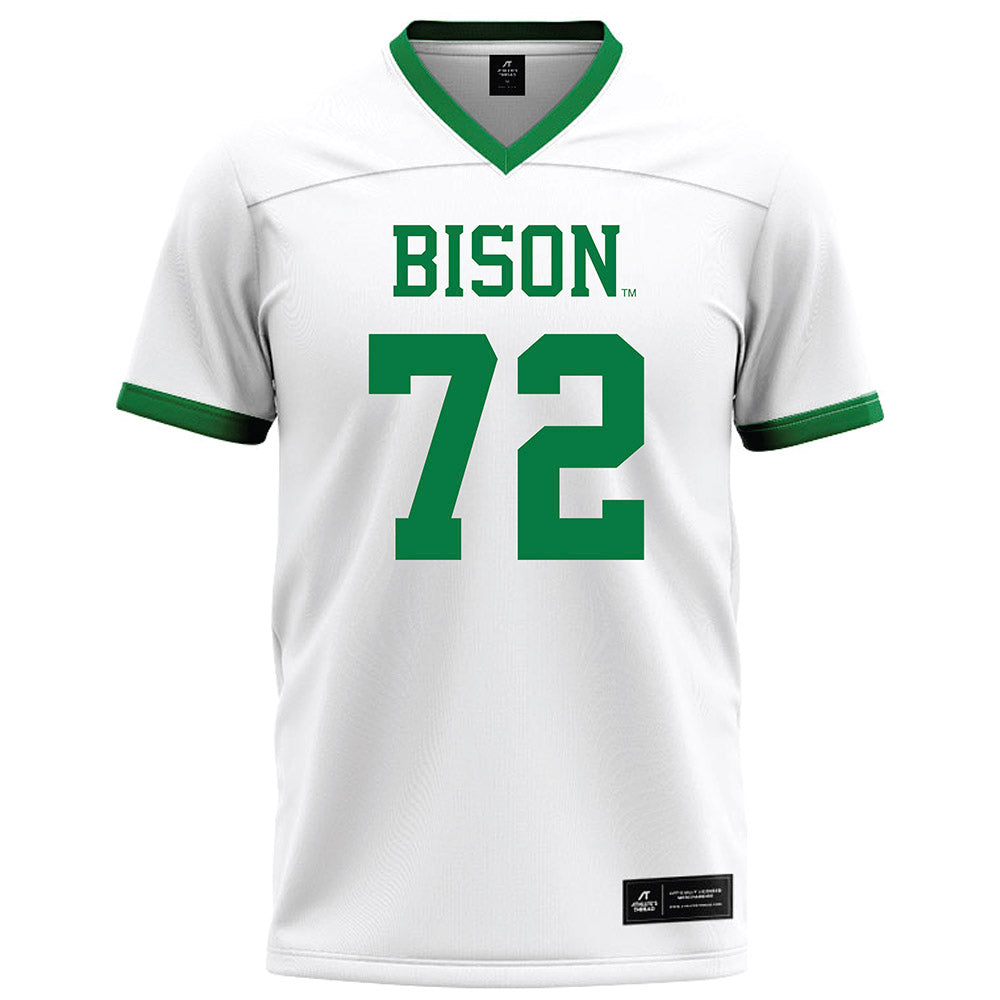 OKBU - NCAA Football : Brennan Gibson - White Football Jersey-0