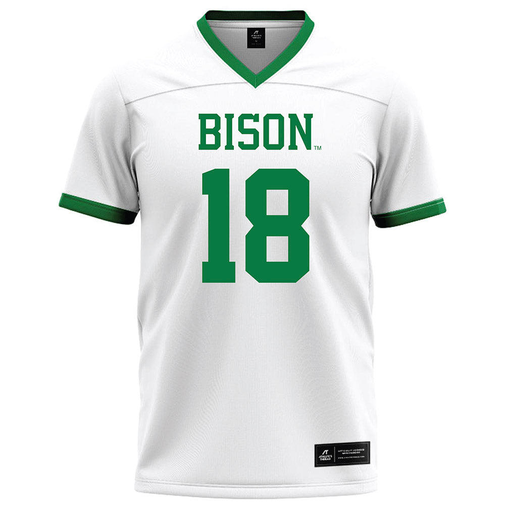 OKBU - NCAA Football : Xzavier Young - White Football Jersey-0