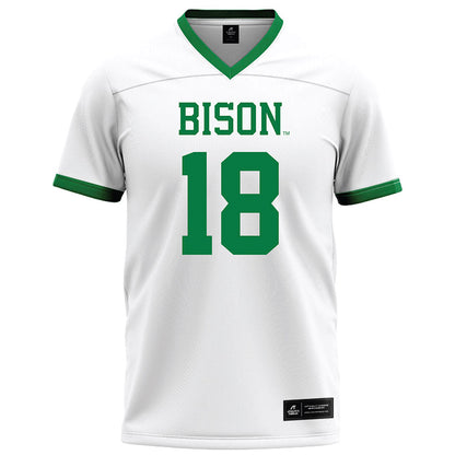 OKBU - NCAA Football : Xzavier Young - White Football Jersey-0