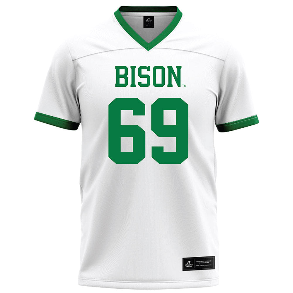 OKBU - NCAA Football : Morgan Cobb - White Football Jersey-0