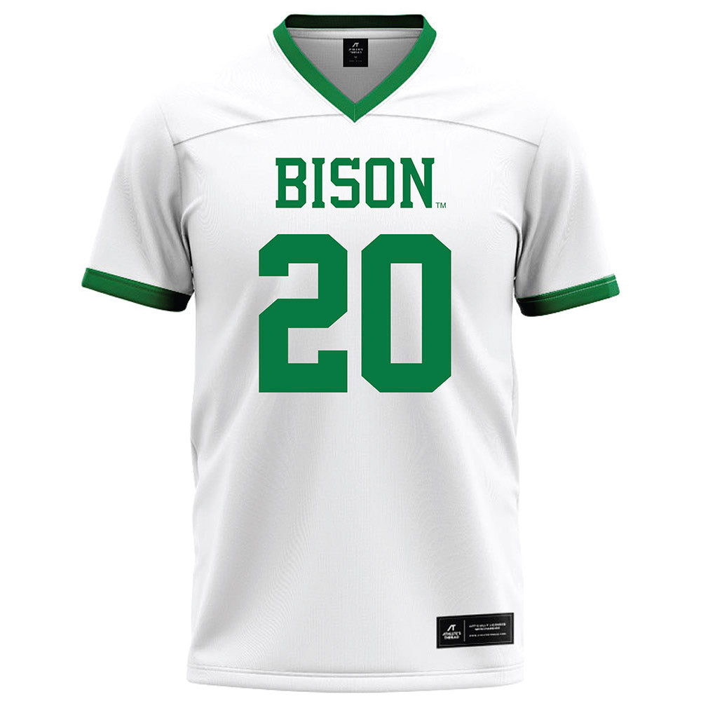 OKBU - NCAA Football : Xzavier Young - White Football Jersey-0