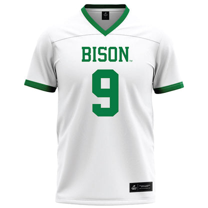 OKBU - NCAA Football : Rahsaan Jones - White Football Jersey-0
