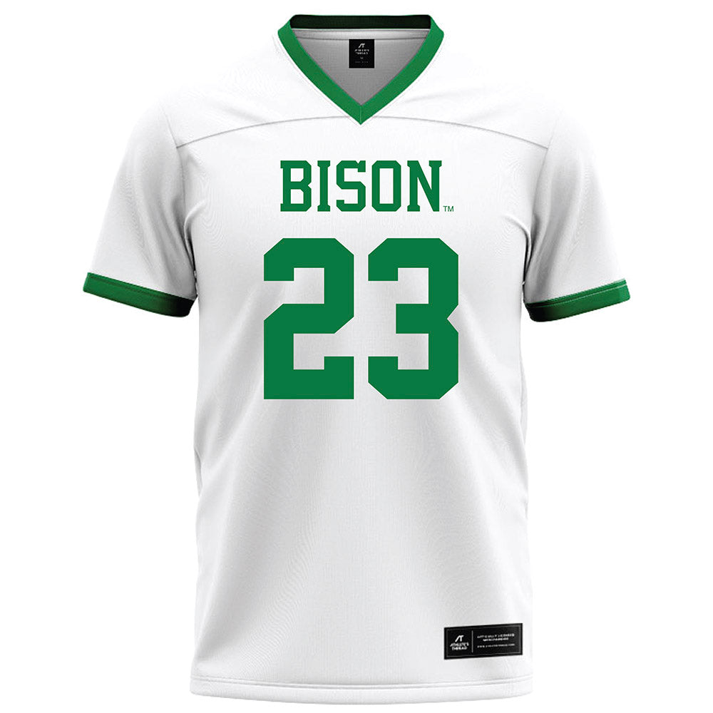 OKBU - NCAA Football : Caleb Giles - White Football Jersey-0